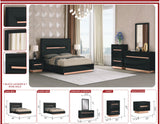 Queen & King bed Dresser&Mirror, Nightstand Chest