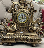 Antique style table clock