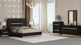 Queen & King bed Dresser&Mirror, Nightstand Chest